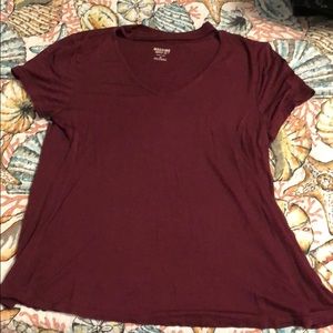 Maroon shirt